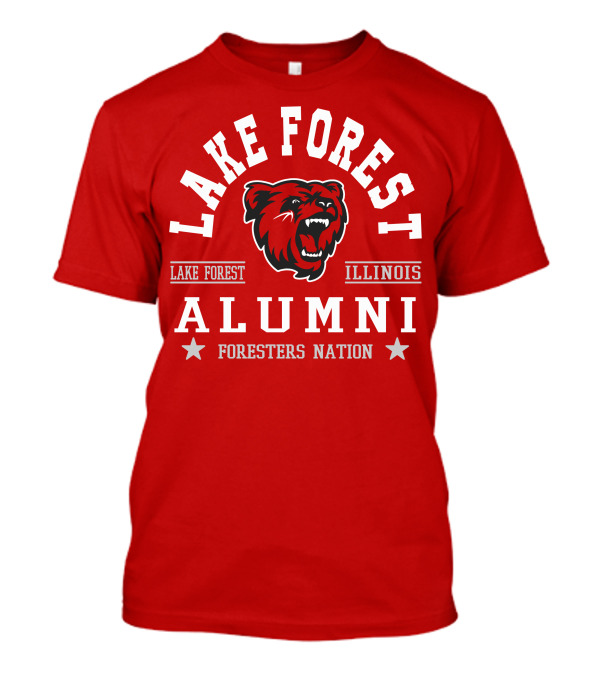 Lake Forest Illinois Alumni Foresters Nation T-Shirt