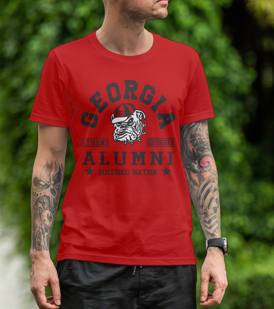 Georgia Bulldogs Alumni Athens Georgia Bulldogs Nation T-Shirt