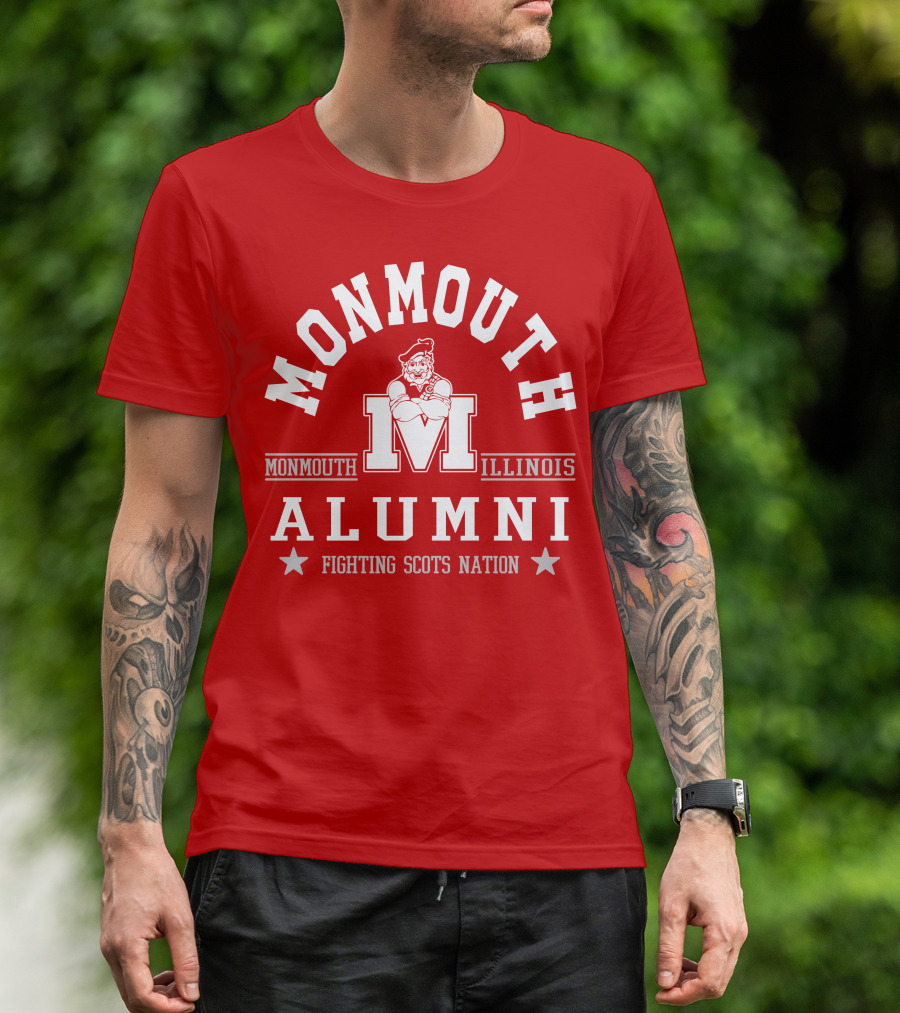 Monmouth College Alumni Fighting Scots Nation Illinois T-Shirt