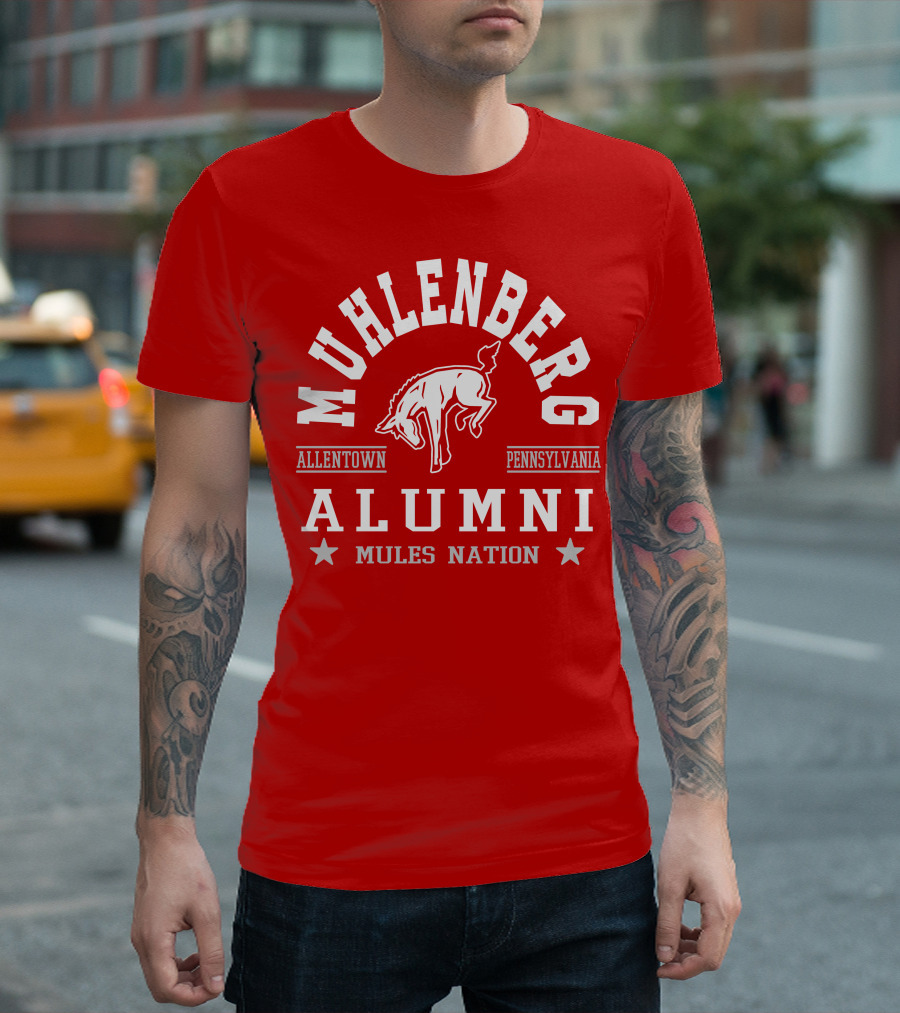 Muhlenberg Allentown Pennsylvania Alumni Mules Nation T-Shirt