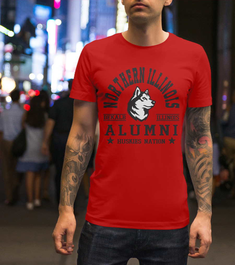 Northern Illinois Alumni DeKalb Huskies Nation T-Shirt