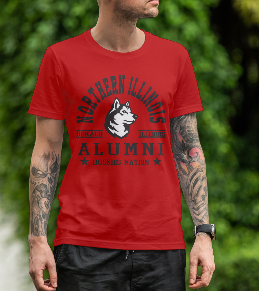 Northern Illinois Alumni DeKalb Huskies Nation T-Shirt
