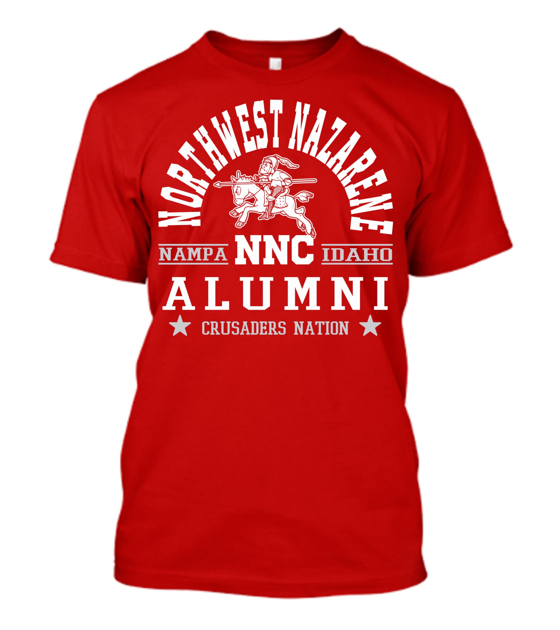 Northwest Nazarene NNC Idaho Alumni Crusaders Nation Nampa T-Shirt