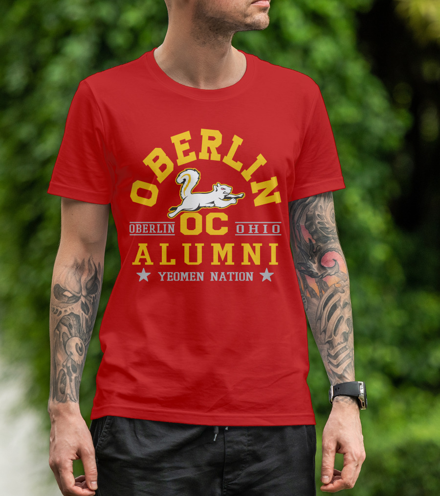 Oberlin Ohio OC Alumni Yeomen Nation T-Shirt