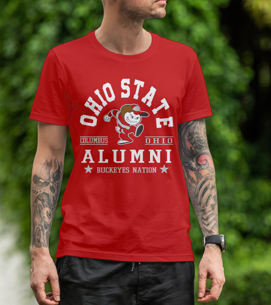Ohio State Alumni Columbus Ohio Buckeyes Nation T-Shirt