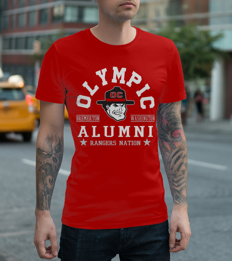 Olympic College Alumni Rangers Nation Bremerton Washington OC T-Shirt