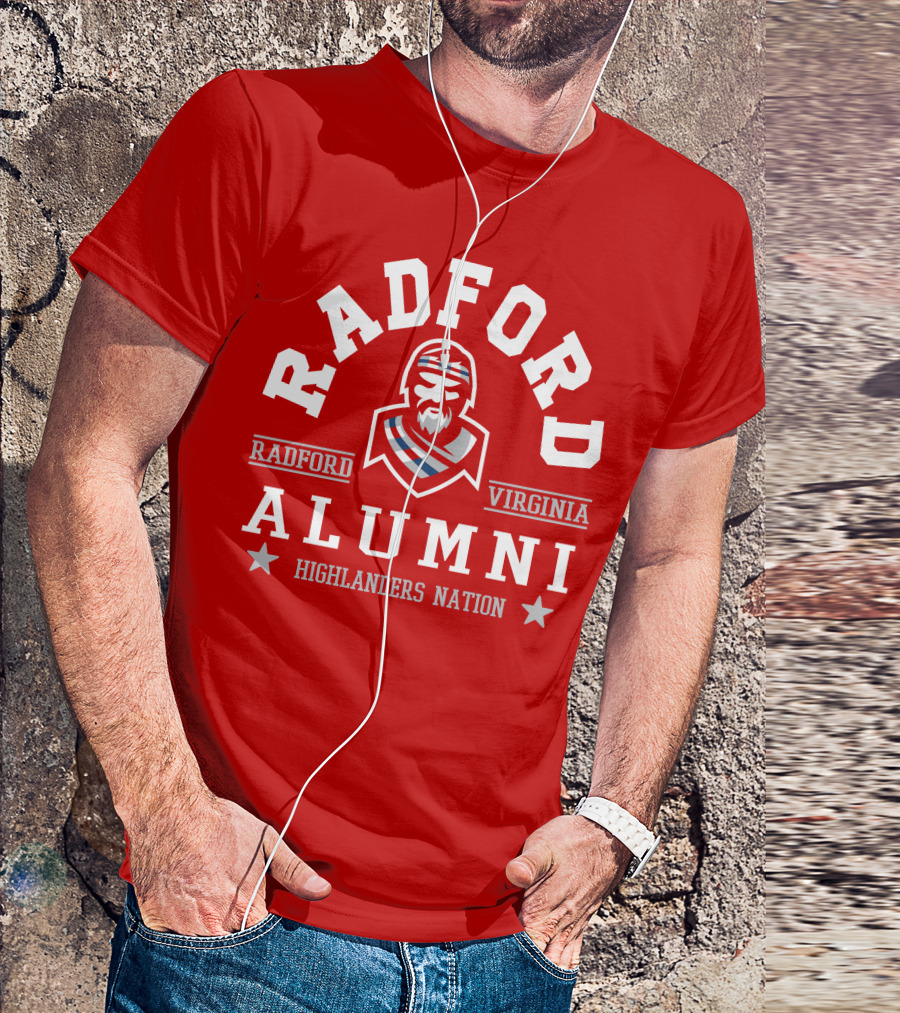 Radford Virginia Alumni Highlanders Nation T-Shirt