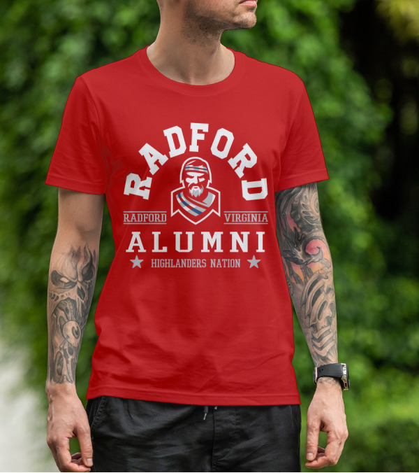 Radford Virginia Alumni Highlanders Nation T-Shirt