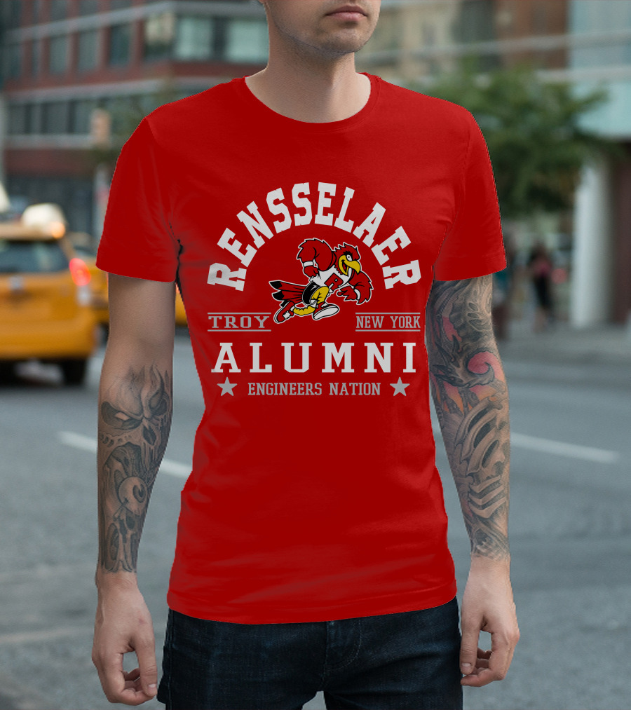 Rensselaer Alumni Troy New York Engineers Nation T-Shirt