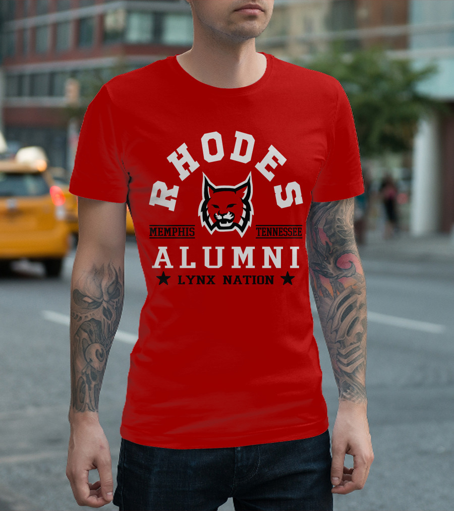 Rhodes Alumni Memphis Tennessee Lynx Nation T-Shirt
