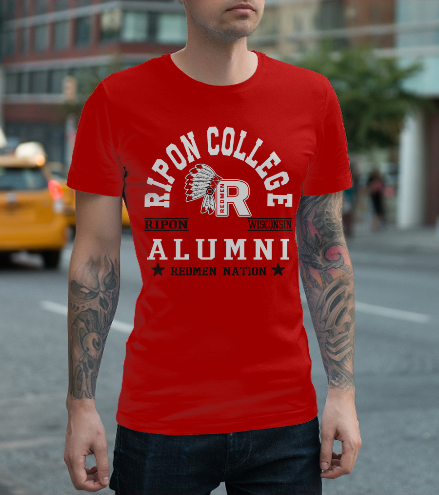 Ripon College Alumni Redmen Nation Wisconsin T-Shirt