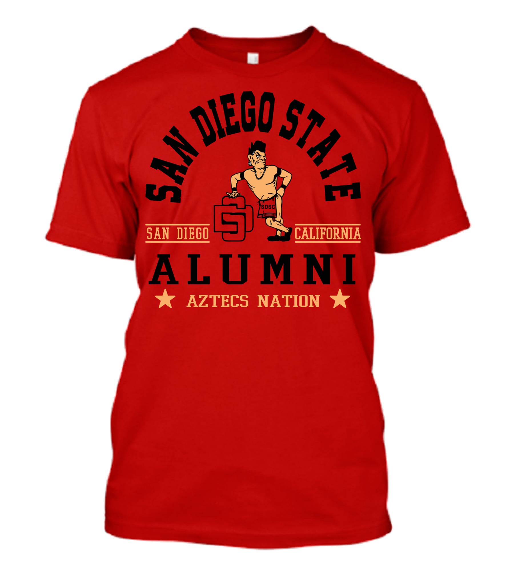 San Diego State Aztecs Alumni California Nation T-Shirt