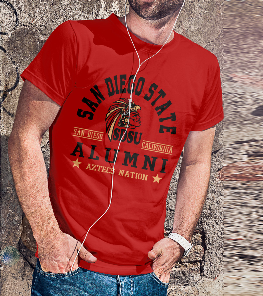 San Diego State California SDSU Alumni Aztecs Nation T-Shirt