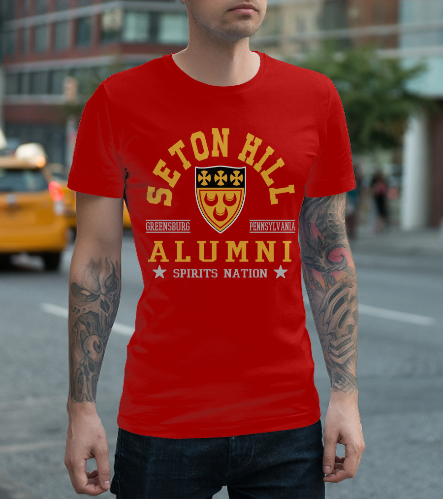 Seton Hill Alumni Spirits Nation Greensburg Pennsylvania T-Shirt