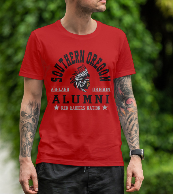 Southern Oregon Ashland Alumni Red Raiders Nation T-Shirt