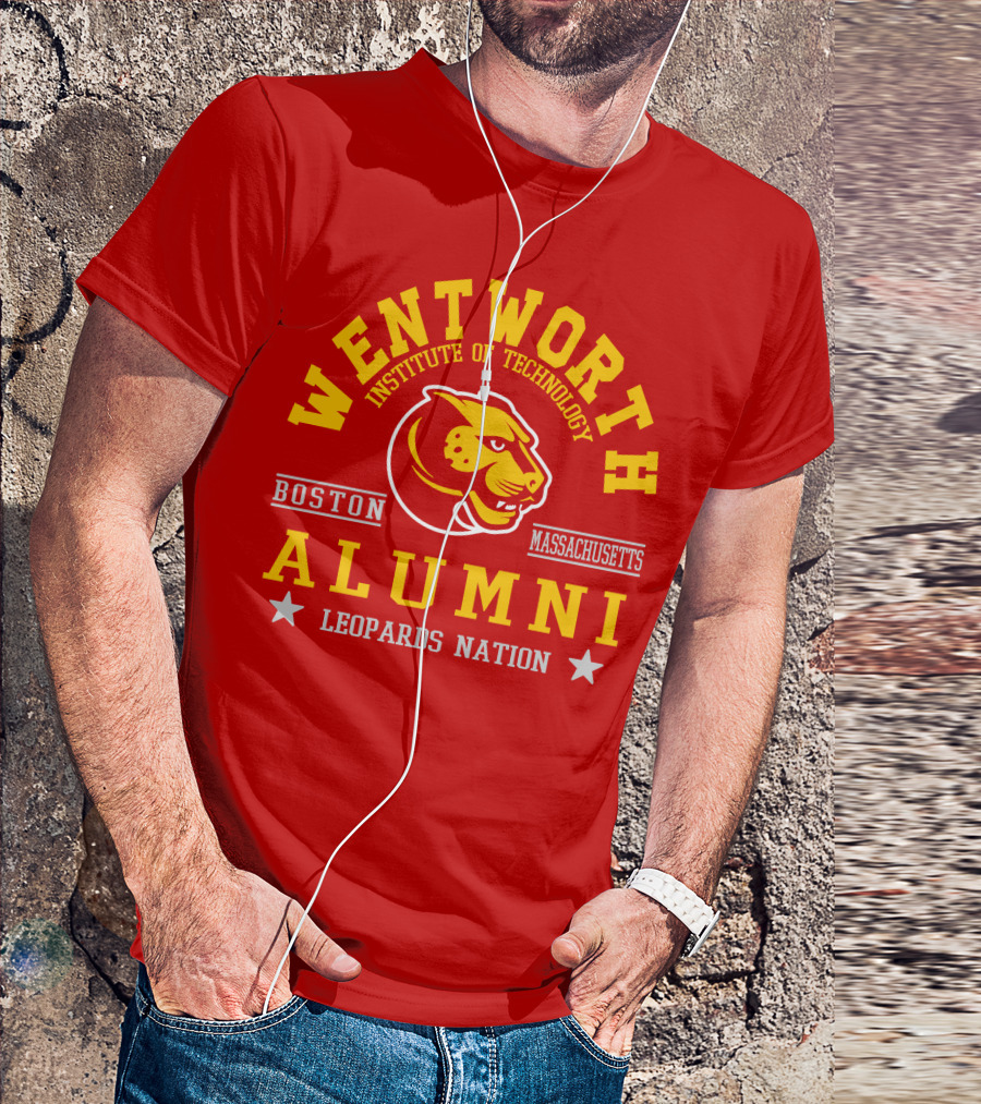 Wentworth Institute Of Technology Alumni Leopards Nation Boston Massachusetts T-Shirt