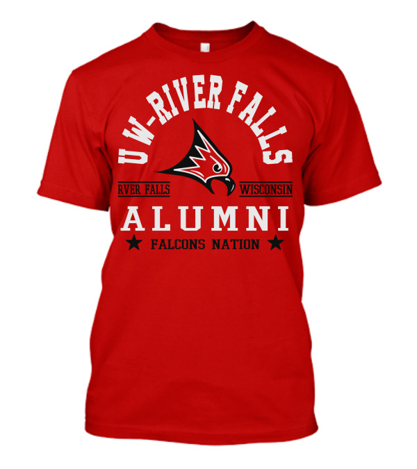 UW River Falls Wisconsin Alumni Falcons Nation T-Shirt