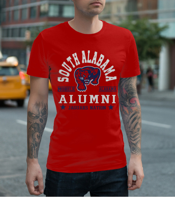 South Alabama Alumni Jaguars Nation Mobile Alabama T-Shirt