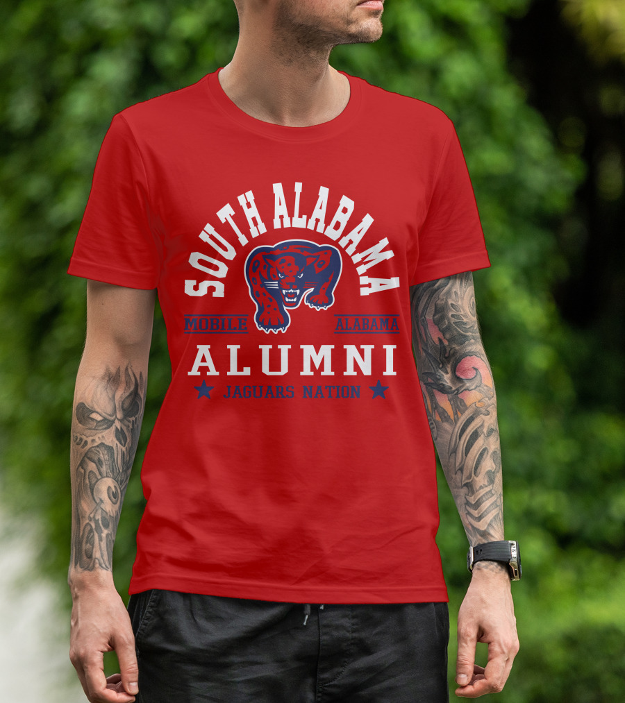 South Alabama Alumni Jaguars Nation Mobile Alabama T-Shirt