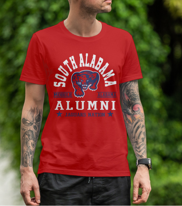 South Alabama Alumni Jaguars Nation Mobile Alabama T-Shirt