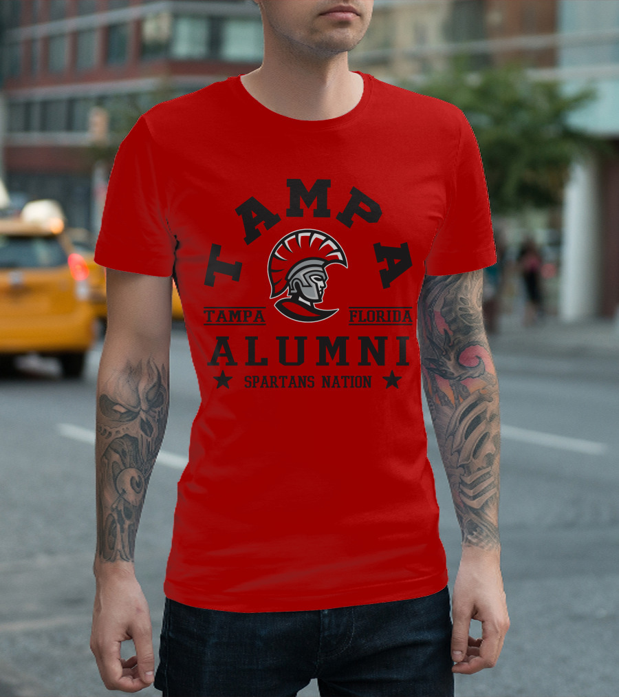 Tampa Florida Alumni Spartans Nation T-Shirt