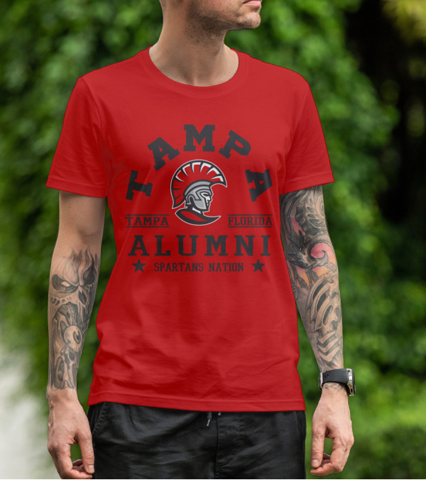 Tampa Florida Alumni Spartans Nation T-Shirt