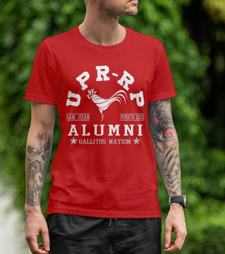 UPR-RP San Juan Puerto Rico Alumni Gallitos Nation T-Shirt