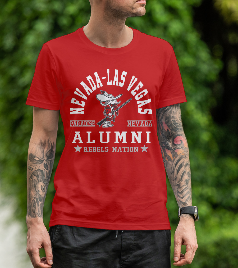 Nevada-Las Vegas Paradise Rebels Alumni Nation T-Shirt