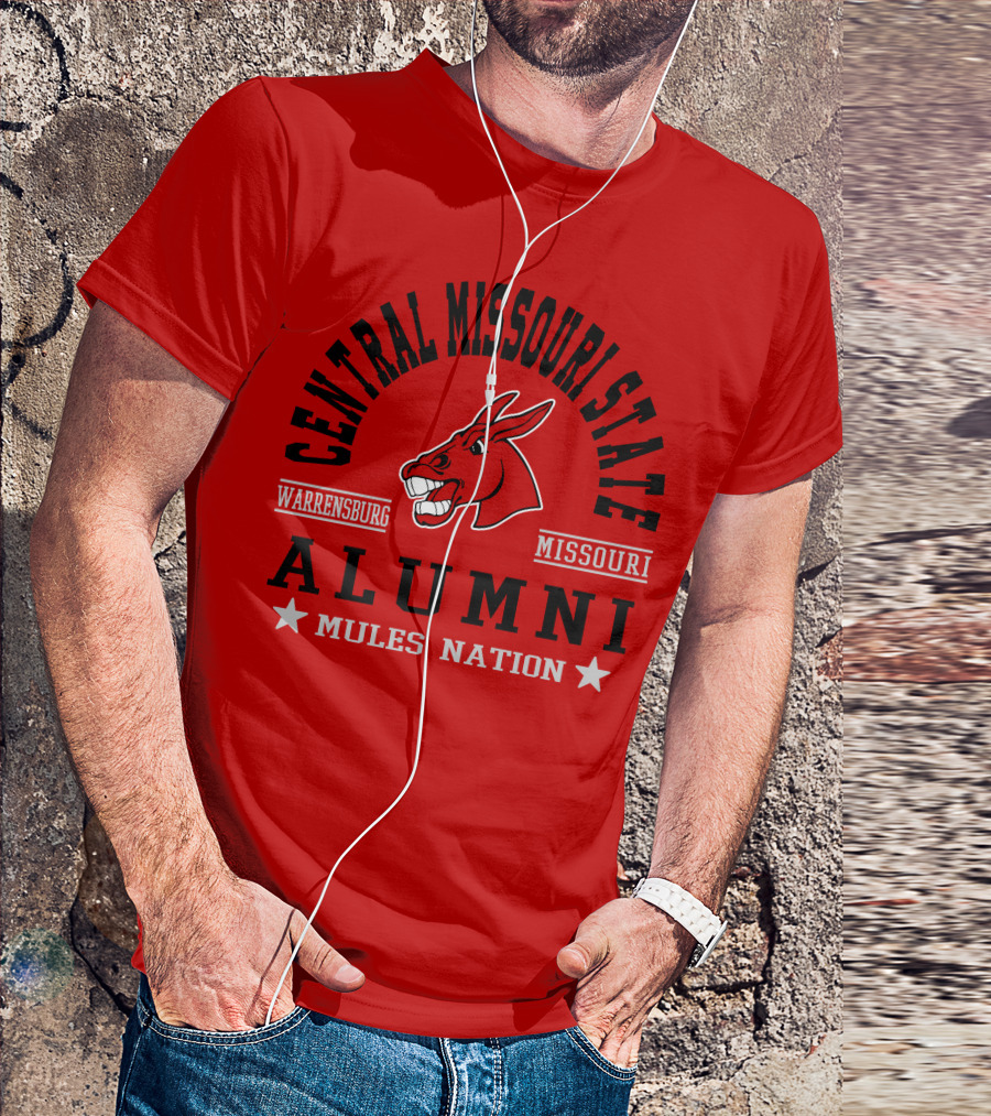 Central Missouri State Alumni Warrensburg Mules Nation T-Shirt