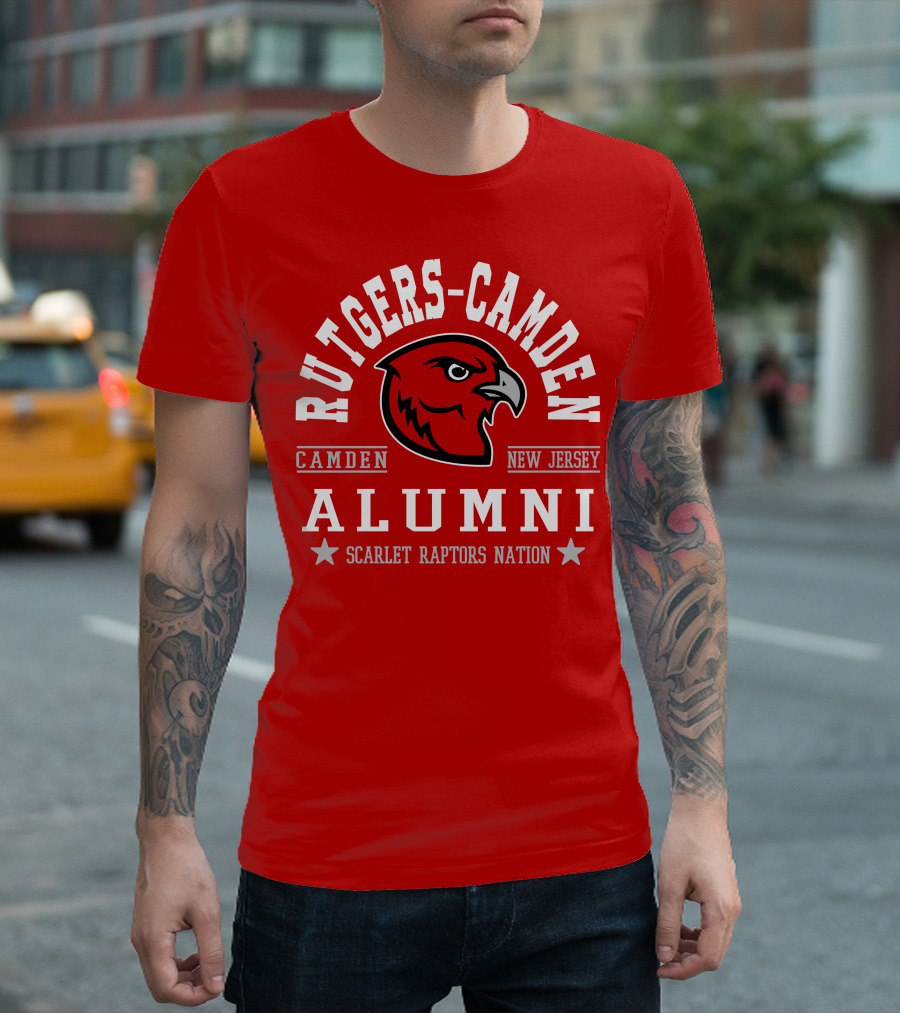Rutgers-Camden New Jersey Alumni Scarlet Raptors Nation T-Shirt