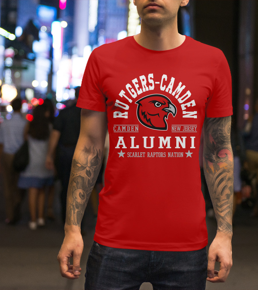 Rutgers-Camden New Jersey Alumni Scarlet Raptors Nation T-Shirt