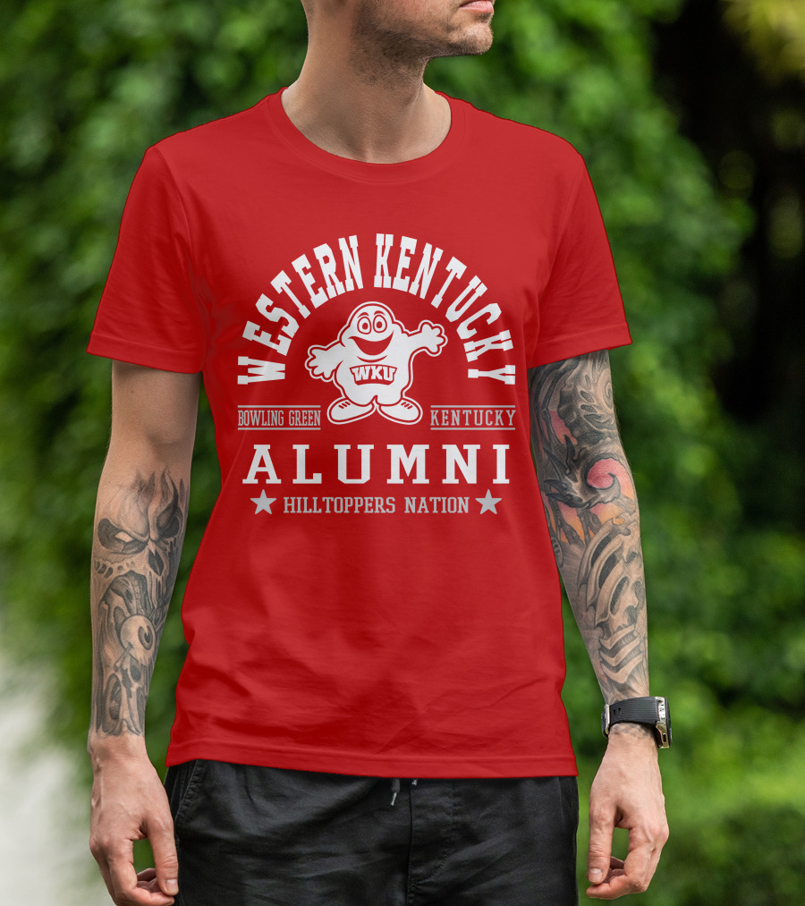 Western Kentucky Alumni Hilltoppers Nation Bowling Green Kentucky WKU T-Shirt