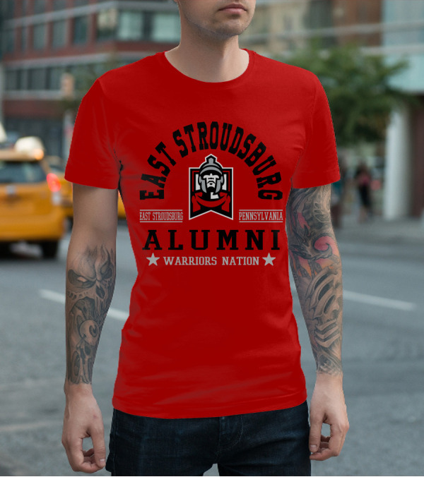 East Stroudsburg Alumni Warriors Nation Pennsylvania T-Shirt