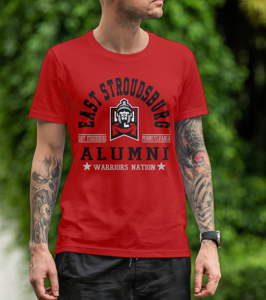 East Stroudsburg Alumni Warriors Nation Pennsylvania T-Shirt