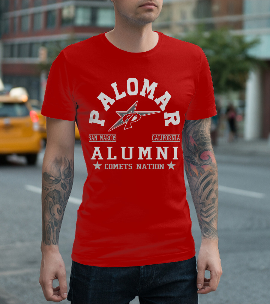 Palomar Alumni Comets Nation San Marcos California T-Shirt