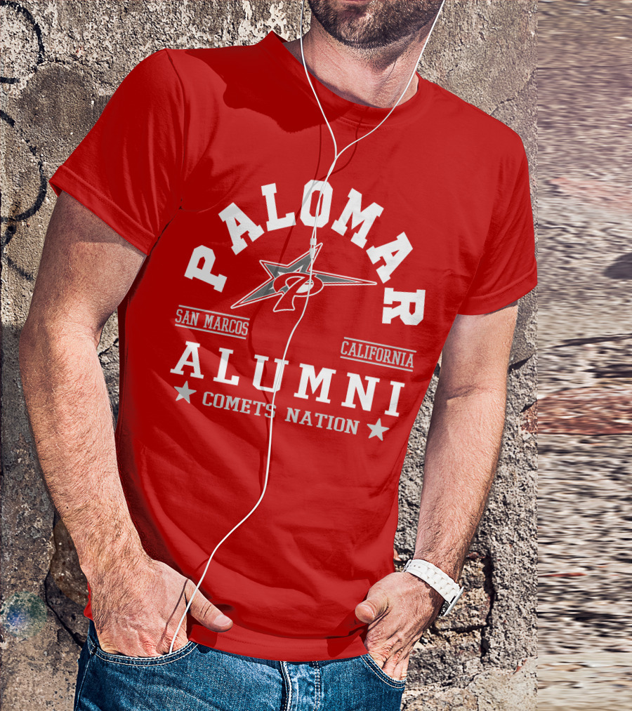 Palomar Alumni Comets Nation San Marcos California T-Shirt