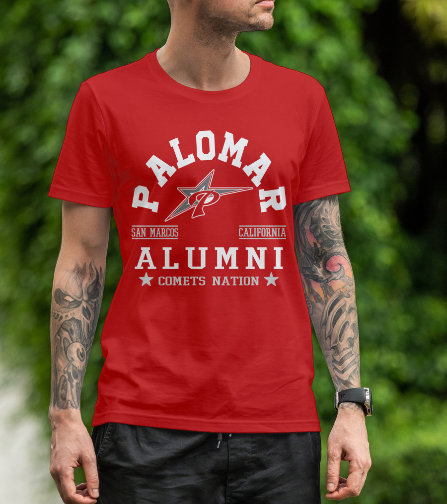 Palomar Alumni Comets Nation San Marcos California T-Shirt