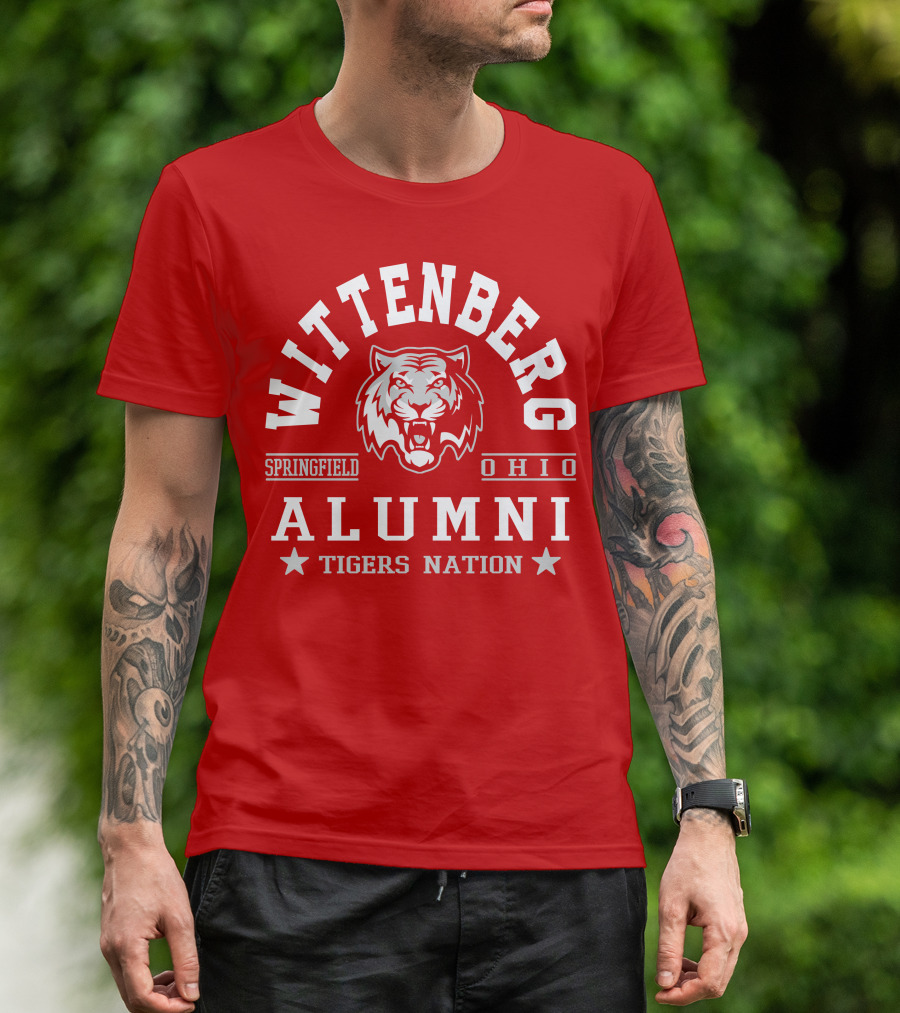 Wittenberg Springfield Ohio Alumni Tigers Nation T-Shirt