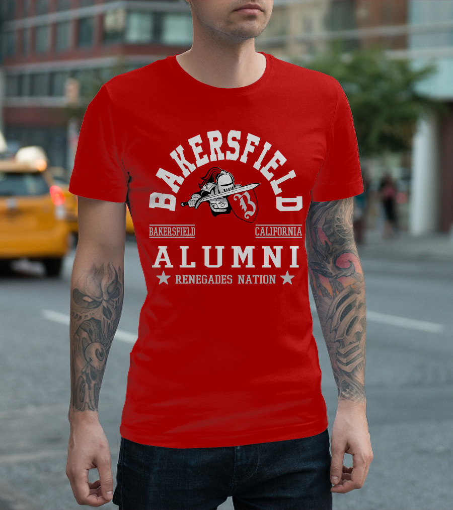 Bakersfield California Alumni Renegades Nation T-Shirt