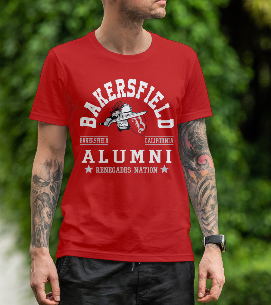 Bakersfield California Alumni Renegades Nation T-Shirt