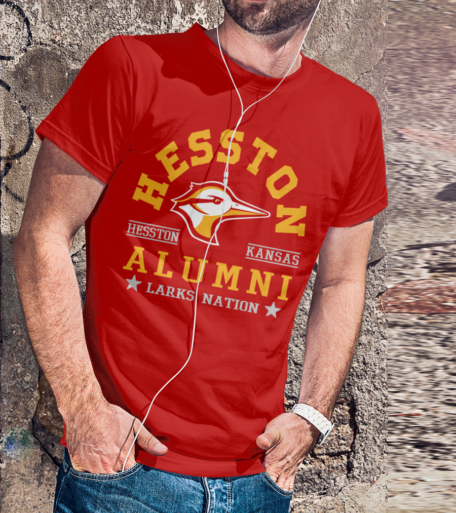 Hesston Kansas Alumni Larks Nation Hesston T-Shirt