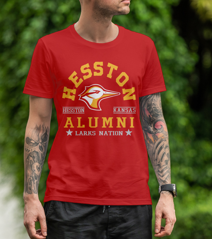 Hesston Kansas Alumni Larks Nation Hesston T-Shirt