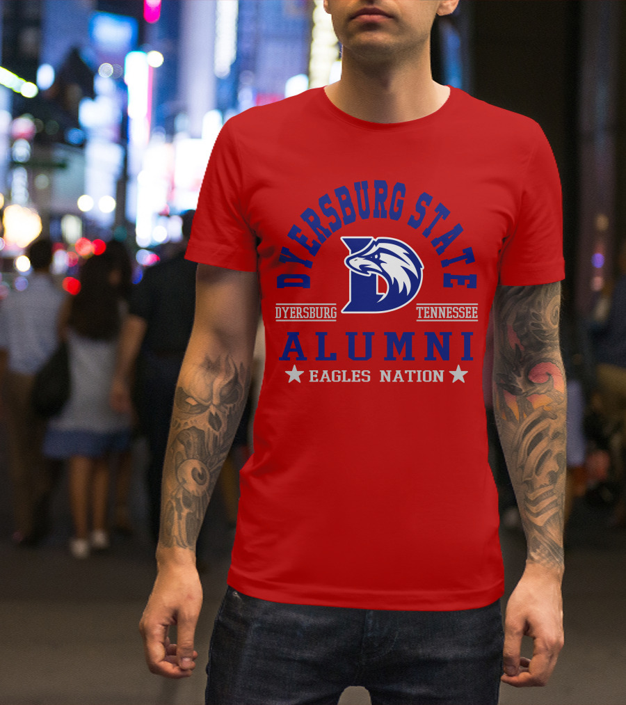 Dyersburg State Alumni Eagles Nation Tennessee T-Shirt