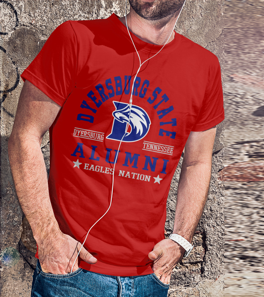 Dyersburg State Alumni Eagles Nation Tennessee T-Shirt