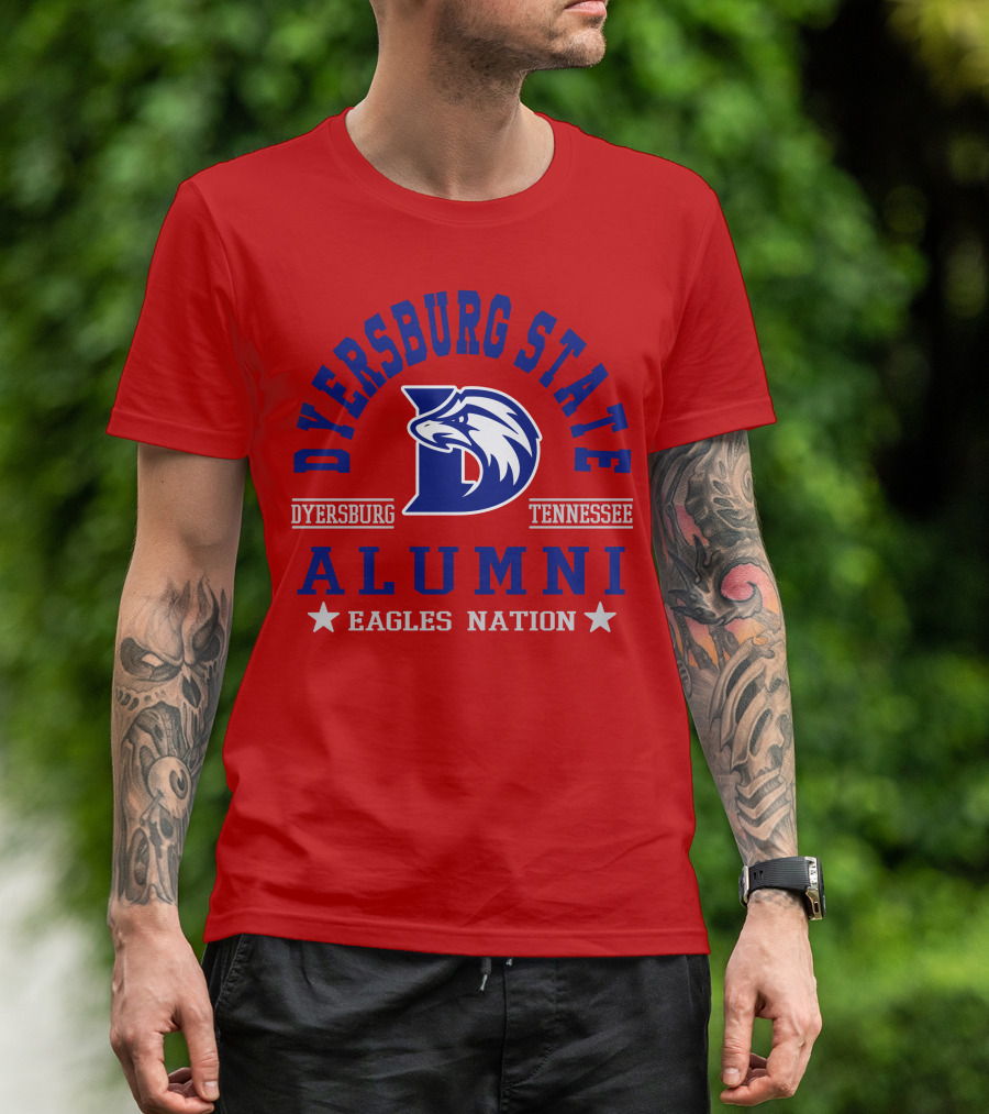 Dyersburg State Alumni Eagles Nation Tennessee T-Shirt