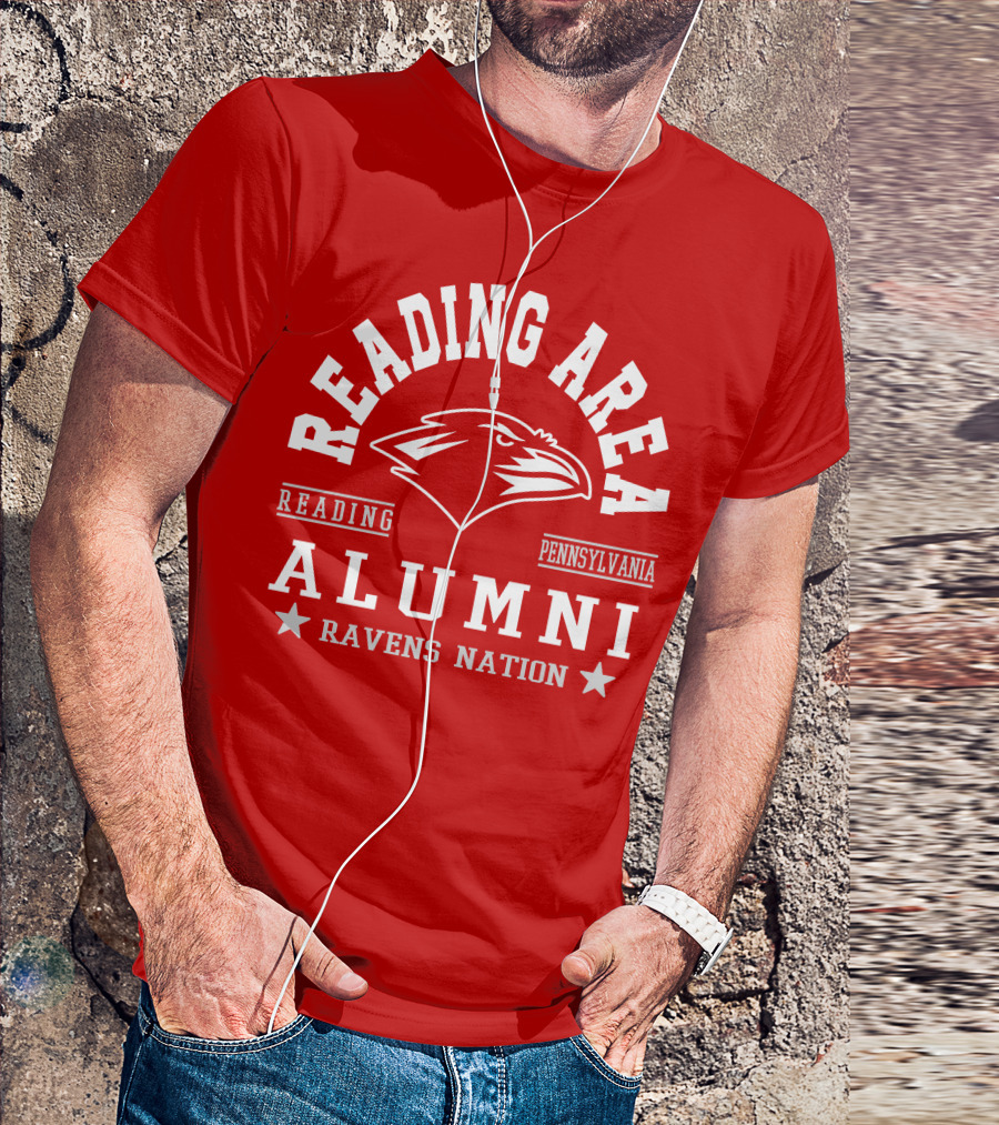Reading Area Pennsylvania Alumni Ravens Nation T-Shirt