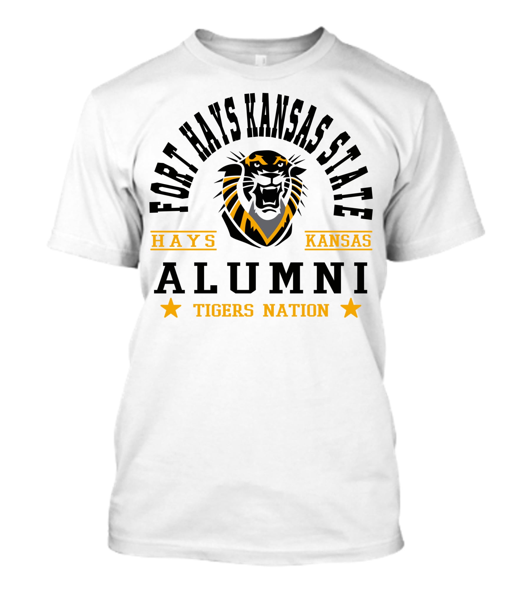 Fort Hays Kansas State Alumni Tigers Nation Hays Kansas T-Shirt
