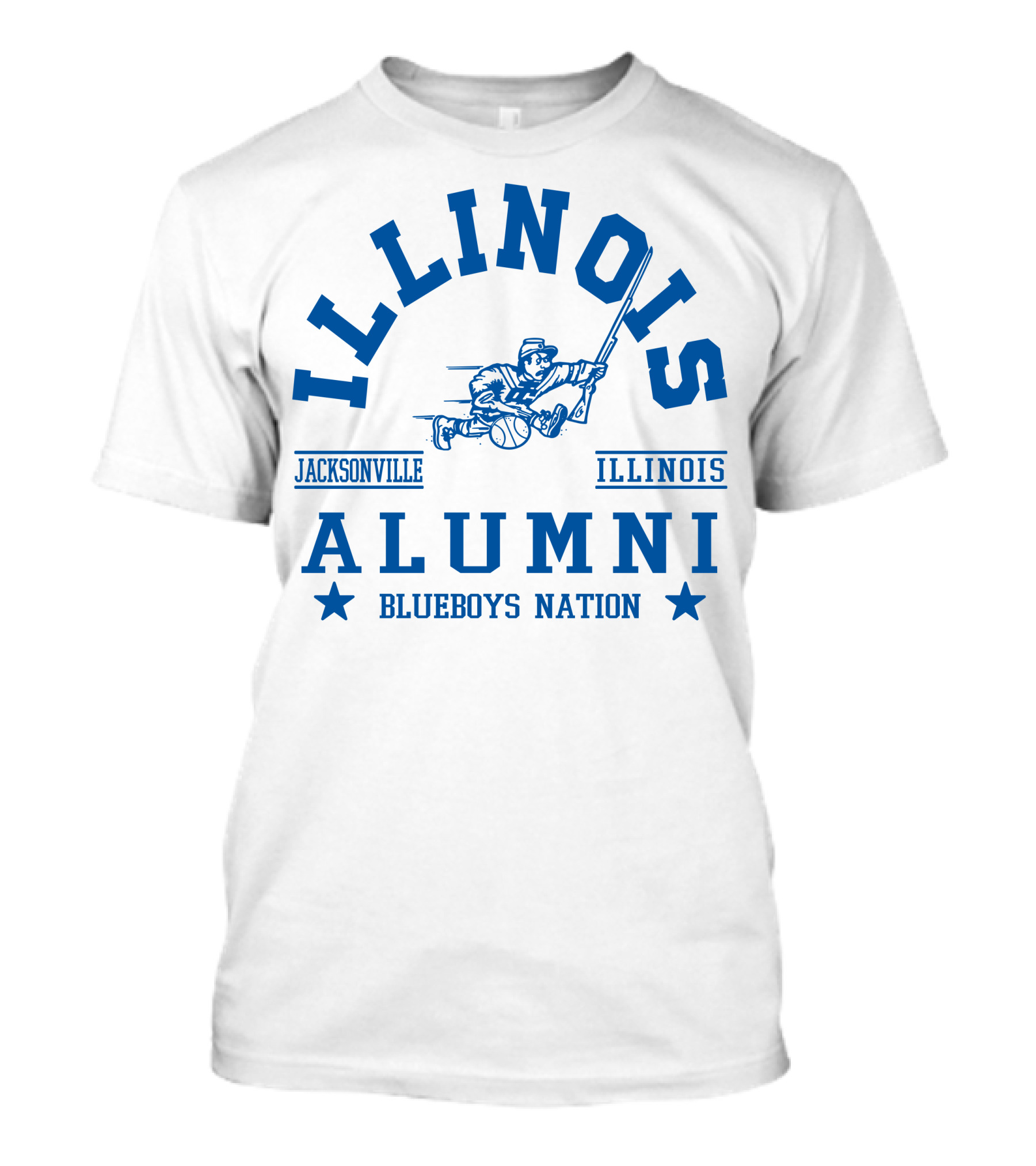 Illinois Alumni Blueboys Nation Jacksonville T-Shirt