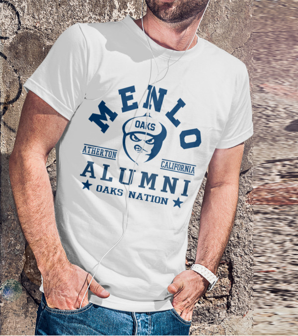 Menlo Oaks Alumni Atherton California Oaks Nation T-Shirt