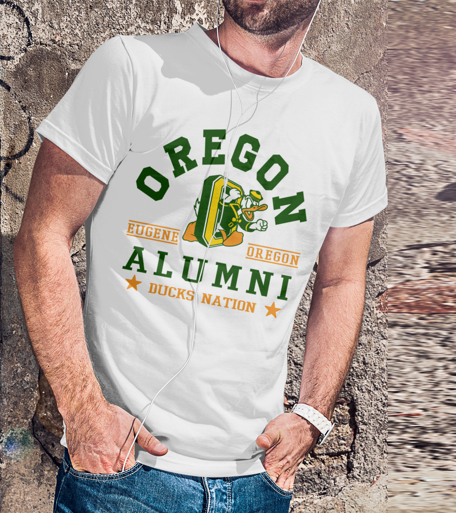 Oregon Alumni Eugene Ducks Nation T-Shirt
